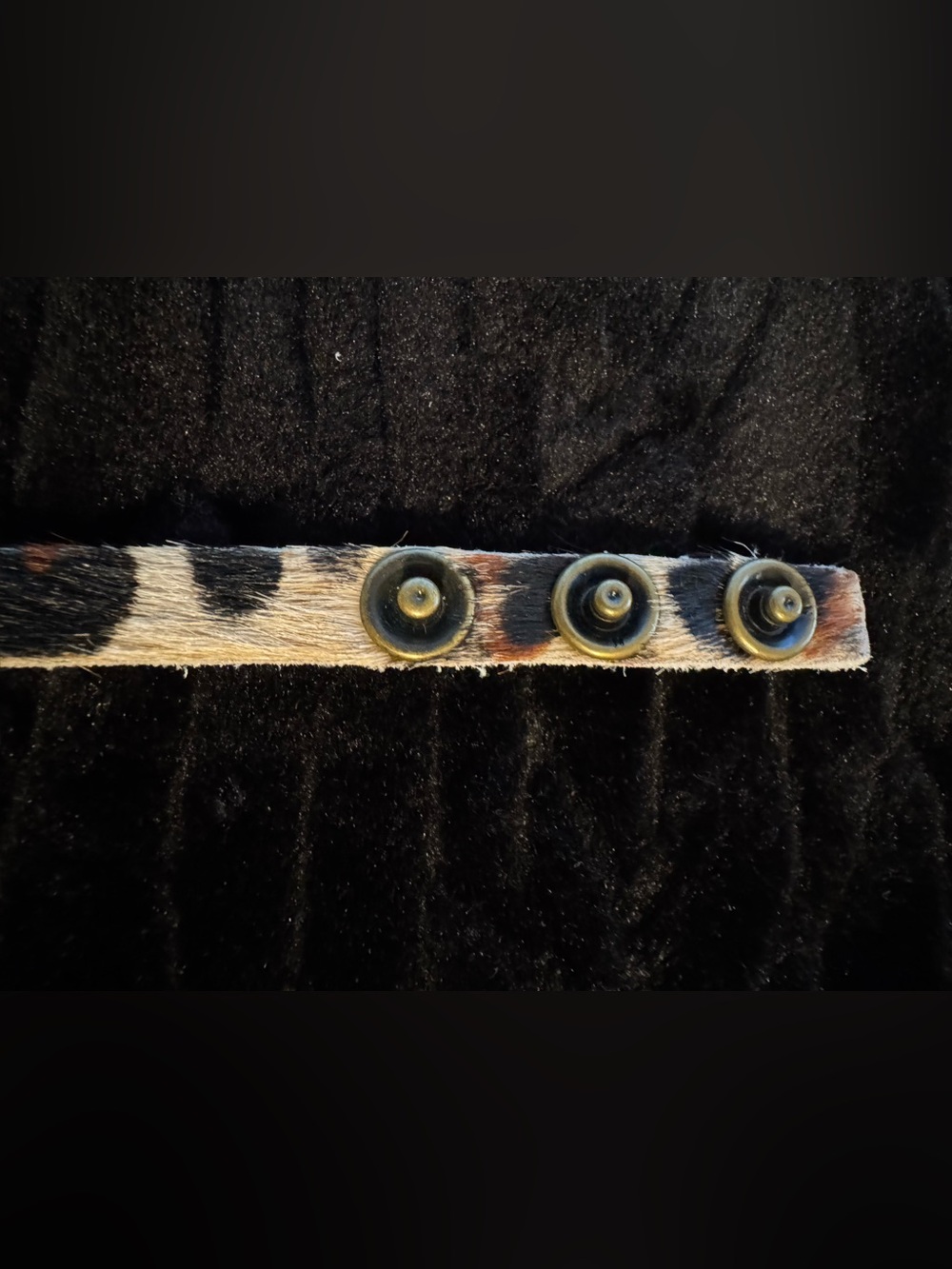 Mustang Sally calf hair bracelet - Picture 4 of 5